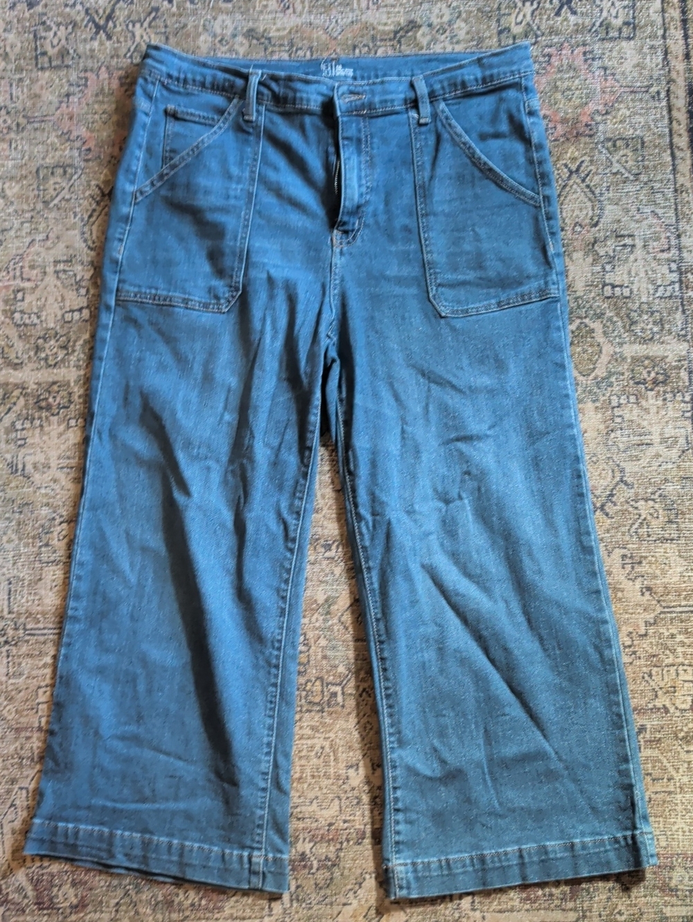 Time and Tru Women's Wide leg Jeans